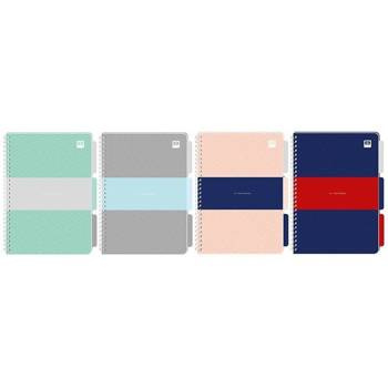 Kołozeszyt B5 w kratkę 120 kartek z przekładkami B&B Pastel Interdruk