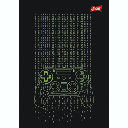 Zeszyt A5 w linię 60 kartek Gamer Unipap
