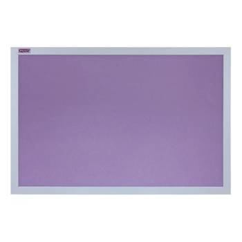 Tablica korkowa fioletowa 90x120cm Grand
