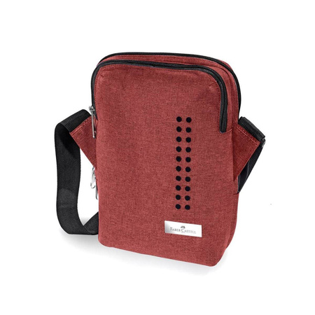 Torba na ramię Grip Faber Castell czerwona