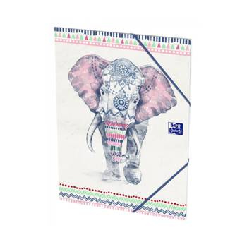 Teczka kartonowa z gumką A4 Boho Oxford