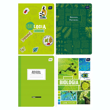 Zeszyt A5 60 kartek biologia Interdruk