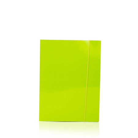 Teczka z gumką A5+ fluo