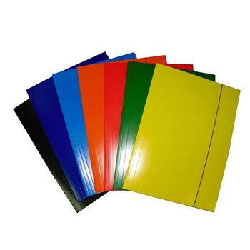 Teczka z gumką Kreska A4 lakierowana intensywna