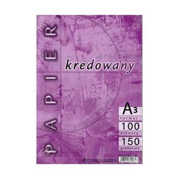 Papier kredowy A3 150g Kreska