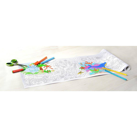 Kolorowanka w rolce samoprzylepna Faber Castell