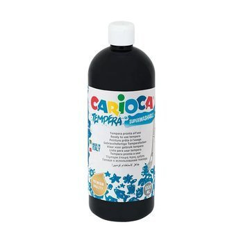 Farba tempera Carioca 1000ml czarna