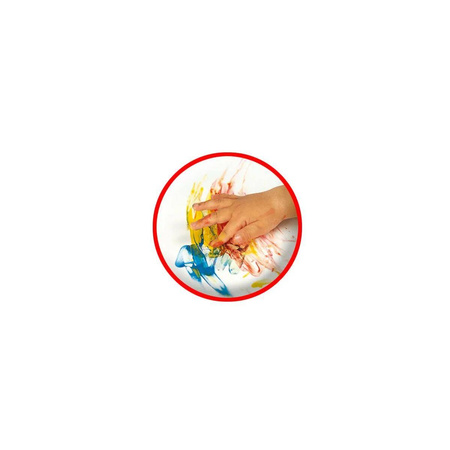 Farba do malowania palcami Carioca Baby 50ml 8 kolorów