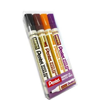 Markery suchościeralne Pentel 4 kolory