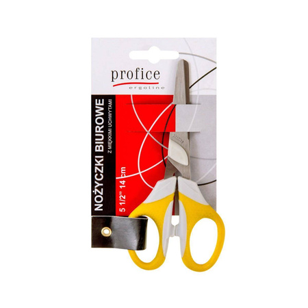 Nożyczki szkolne 14cm soft Ergoline Profice