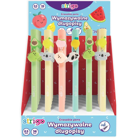 Długopis wymazywalny Strigo Fruits