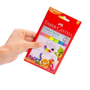 Masa mocująca Faber Castell Tack-It 50g mix kolorów