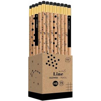 Ołówek Line Art HB z gumką