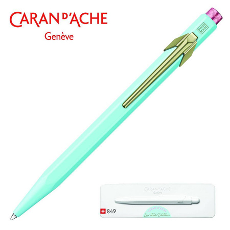 Długopis automatyczny Caran d`Ache 849 Claim Your Style Ed2 Bluish Pale M
