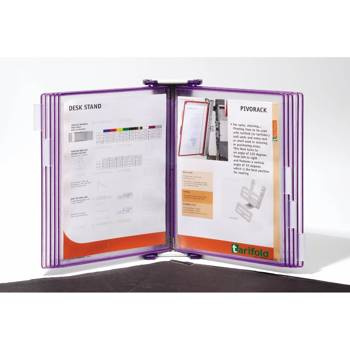 Naścienny system prezentacyjny Tarifold A4 Candy Line + 10 paneli prezentacyjnych mix