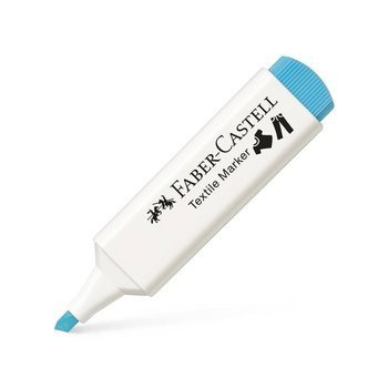 Marker do tkanin Faber Castell jasnoniebieski