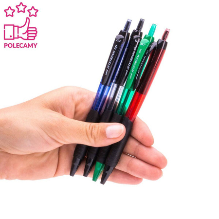 Długopis automatyczny Uni SXN-101 czarny