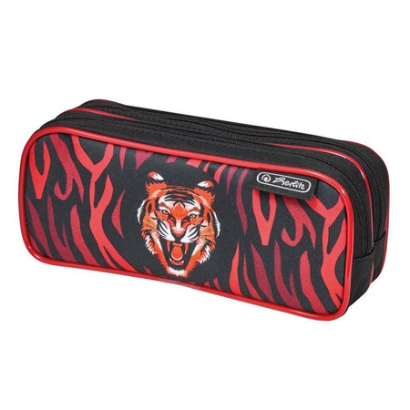 Piórnik dla chłopca saszetka dwukomorowy Herlitz Boys mix II