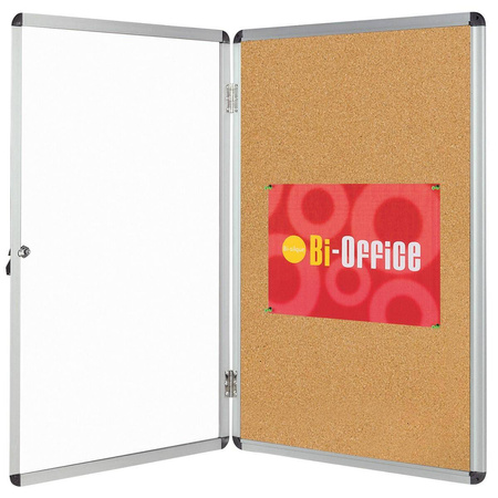 Gablota korkowa Bi-Office 120x90cm