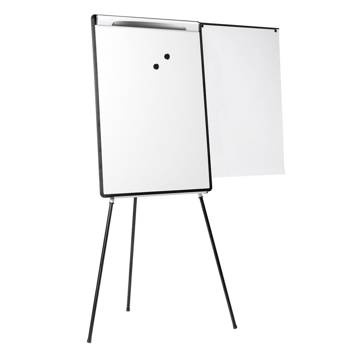 Flipchart na trójnogu Bi-Office z wyciąganym ramieniem