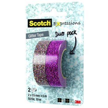 Taśma brokatowa Scotch Expressions 15mmx5m