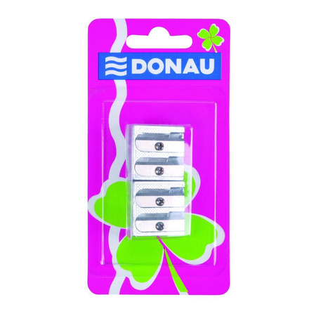 Temperówka metalowa podwójna Donau 2 sztuki