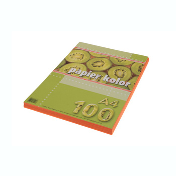 Papier ksero Kreska A4 80g pomarańczowy