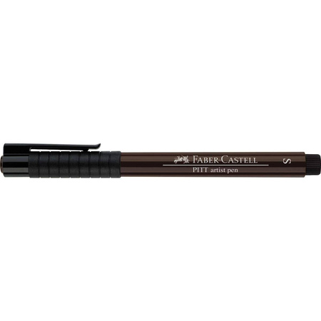 Pisak Faber Castell Pitt Artist Pen Fineliner S brązowy