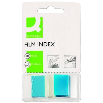 Zakładki indeksujące Q-Connect 25x43.7mm 50 kartek niebieski