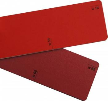 Papier wizytówkowy A4 czerwony gładki 240g W54 Kreska