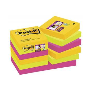 Karteczki samoprzylepne 47x47mm Post-it Super Sticky paleta Rio de Janeiro