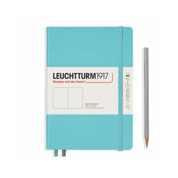 Notatnik A5 gładki Leuchtturm1917 Rising Colours Aqumarine