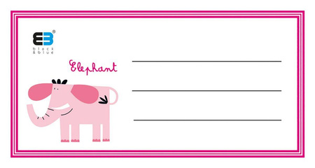 Naklejki na zeszyt BB Kids