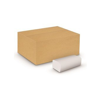 Ręczniki papierowe ZZ białe Velvet Economy Eco White celuloza 2 warstwowe karton 20 sztuk