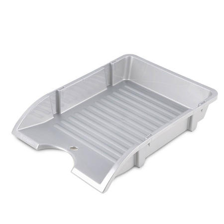 Szuflada na dokumenty A4 Donau niełamliwa srebrny