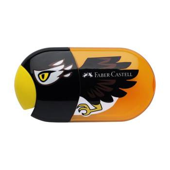 Temperówka z gumką podwójna Faber Castell Orzeł
