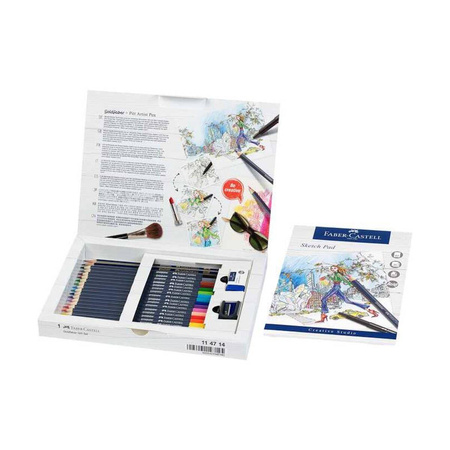 Zestaw prezentowy Faber Castell Goldfaber 21 elementów