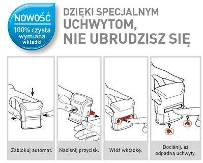 Wkład do pieczątki Trodat 4911, 4820, 4822, 4846, 4800 czarny