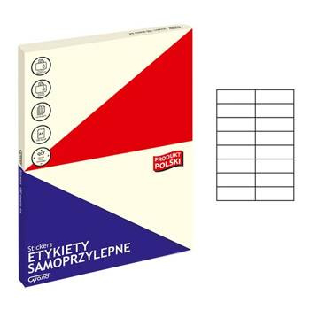 Etykiety samoprzylepne Grand 105x37 mm