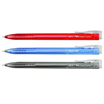 Długopis automatyczny Faber Castell RX7 0.5mm niebieski