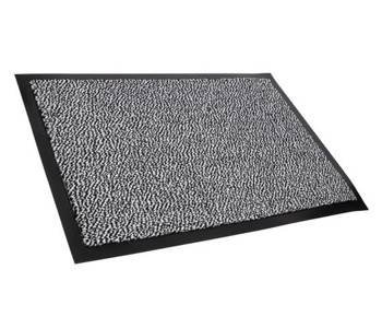 Wycieraczka 40x60 szaro-czarna