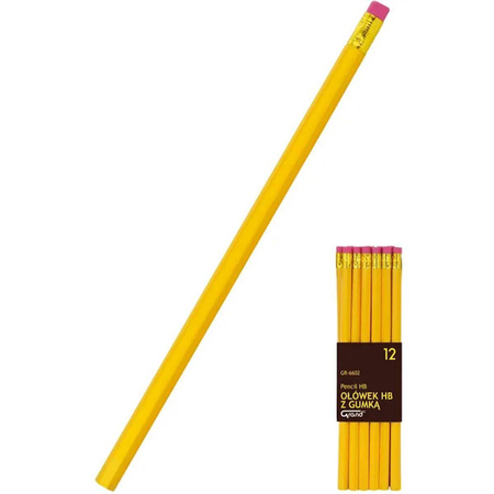 Ołówek z gumką Grand GR-6602