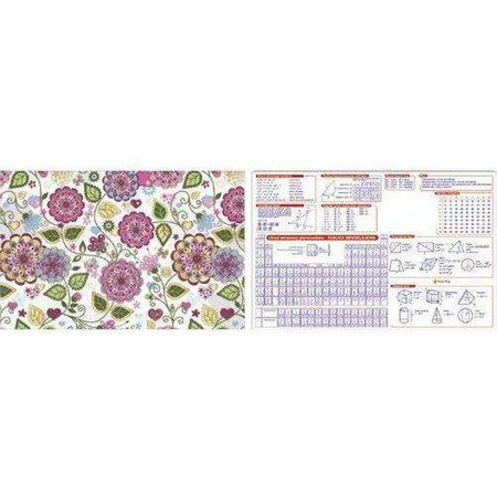 Mata na biurko dla dzieci Flowers mała dwustronna Panta Plast