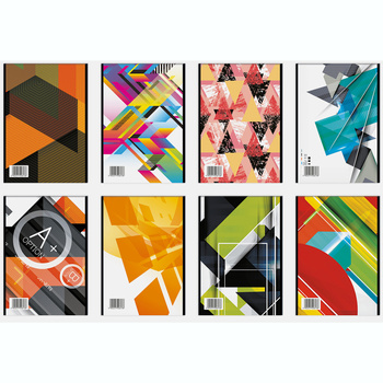 Blok biurowy A5 w kratkę, 100 kartek Interdruk