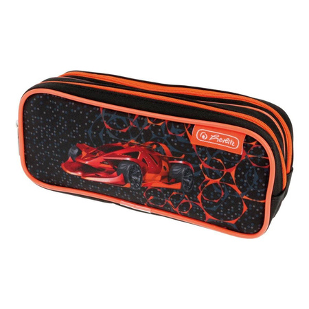 Piórnik dla chłopca saszetka dwukomorowy Herlitz Boys mix