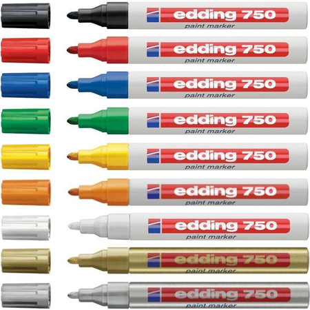 Marker olejowy Edding 750 żółty
