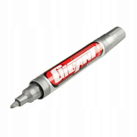 Marker permanentny Kamet Gigant srebrny