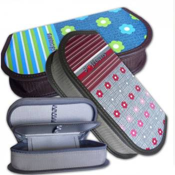 Piórnik XXL 554 Kwiatki