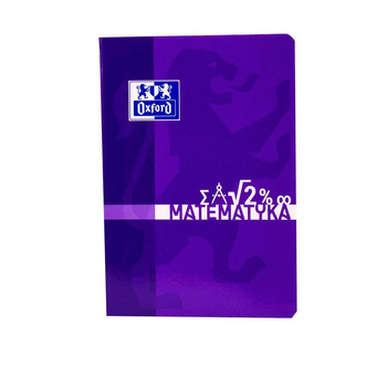 Zeszyt Oxford A5 60 kartek Matematyka