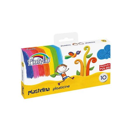 Plastelina Fiorello 10 kolorów